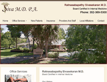 Tablet Screenshot of drsivaocala.com